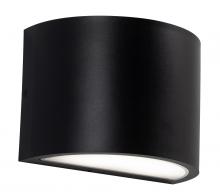 AFX Lighting, Inc. CELW0705LAJUDBK - Celia 05&#39;&#39; Outdoor LED Sconce,120-277V,24W,5 CCT,BK