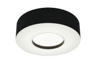AFX Lighting, Inc. MCF1214LAJUD-BK - Montclair 12&#39;&#39; LED Ceiling - Black Shade