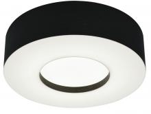 AFX Lighting, Inc. MCF1524LAJUD-BK - Montclair 15&#34; LED Flush Mount