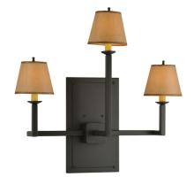 2nd Avenue Designs White 118615 - 25&#34;W Brach Ring 3 LT Wall Sconce