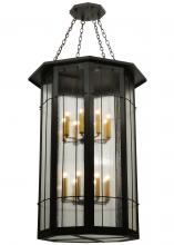 2nd Avenue Designs White 120511 - 38&#34; Wide West Albany 16 Light Pendant