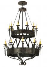 2nd Avenue Designs White 129518 - 45&#34;W Costello 20 LT Two Tier Chandelier