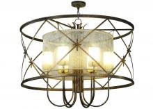 2nd Avenue Designs White 129643 - 48&#34; Wide Penelope 6 Light Pendant