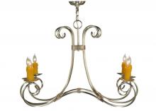 2nd Avenue Designs White 137245 - 34.5&#34; Wide Elon 6 Light Chandelier