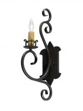 2nd Avenue Designs White 146396 - 5&#34; Wide Fernando 1 Light Wall Sconce