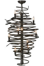 2nd Avenue Designs White 152135 - 21&#34;W Cyclone 9 LT Chandelier