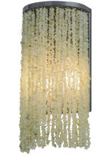 2nd Avenue Designs White 153076 - 7.5&#34;W Jade Charm Wall Sconce