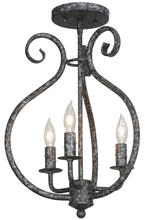 2nd Avenue Designs White 153438 - 12&#34; Wide Easton 3 Light Flushmount