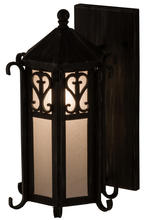 2nd Avenue Designs White 157313 - 9&#34;W Caprice Lantern Wall Sconce