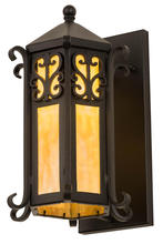 2nd Avenue Designs White 159254 - 9&#34;W Caprice Lantern Wall Sconce