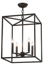 2nd Avenue Designs White 163666 - 16&#34;Sq Kitzi Box Pendant