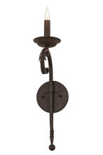 2nd Avenue Designs White 166537 - 5&#34;W Andorra Wall Sconce