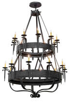 2nd Avenue Designs White 166715 - 56&#34;W Costello 20 LT Two Tier Chandelier