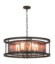 2nd Avenue Designs White 169088 - 36&#34; Wide Cordoba 6 Light Pendant