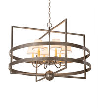 2nd Avenue Designs White 175746 - 36&#34;W Aldari 6 LT Chandelier