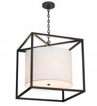 2nd Avenue Designs White 187564 - 24&#34;Square Kitzi Cilindro Pendant