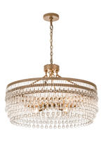 2nd Avenue Designs White 187821 - 35&#34;W Corsica Chandelier