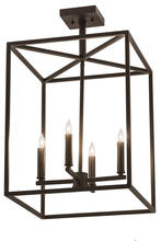2nd Avenue Designs White 188630 - 16&#34;Sq Kitzi Box Pendant