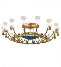 2nd Avenue Designs White 191799 - 168" Wide Kahe Chandelier