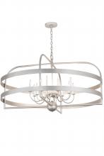 2nd Avenue Designs White 192243 - 48&#34;W Aldari 12 LT Chandelier