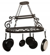 2nd Avenue Designs White 197433 - 38&#34; Long Neo Pot Rack