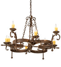2nd Avenue Designs White 199184 - 42&#34; Wide Andorra 8 Light Chandelier