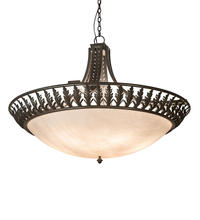 2nd Avenue Designs White 201451 - 48&#34; Wide Hampton Inverted Pendant