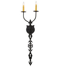 2nd Avenue Designs White 216226 - 11&#34; Wide Merano 2 Light Wall Sconce