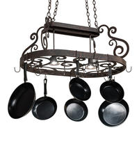 2nd Avenue Designs White 226654 - 38" Long Neo Pot Rack