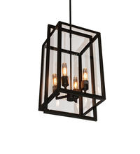 2nd Avenue Designs White 230638 - 14&#34; Wide Kitzi Box Pendant