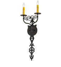 2nd Avenue Designs White 233400 - 11&#34; Wide Merano 2 Light Wall Sconce