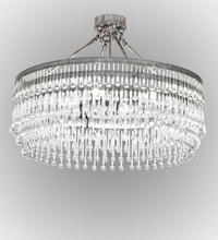 2nd Avenue Designs White 240137 - 35&#34; Wide Corsica Chandelier