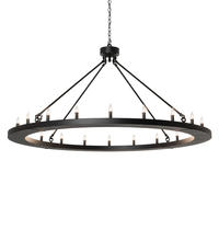 2nd Avenue Designs White 242178 - 60" Wide Loxley 20 Light Chandelier