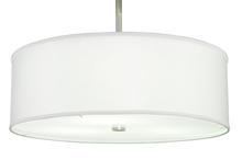 2nd Avenue Designs White 250070 - 24&#34; Wide Cilindro White Trilam Textrene Pendant