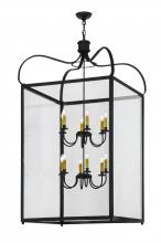 2nd Avenue Designs White 67716 - 30&#34;Sq Rennes 12 LT Pendant