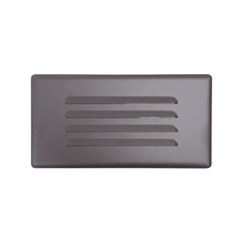 Nora NSI-601BZ - LED Step Light w/ Louver Face, 2W 120V, Bronze