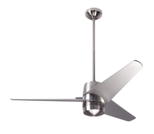 Modern Fan Co. VEL-BN-48-NK-NL-RC - Velo DC Fan; Bright Nickel Finish; 48&#34; Nickel Blades; No Light; Handheld Remote Control