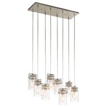 Kichler 42890NI - Linear Chandelier 8Lt