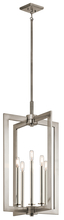 Kichler 43902CLP - Cullen 18&#34; 5 Light Foyer Pendant Classic Pewter