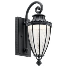 Kichler 49751BKTLED - Wakefield 17.75&#34; LED Wall Light Textured Black