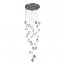 Kanova Lighting KCH3210R-27BN - Pensey Multi - Light Chandelier In Brushed Nickel Finish