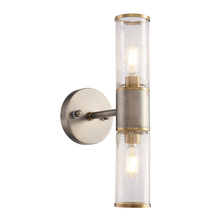 Kanova Lighting KWS0123-2PT - Gradara Double Sconce - Powter