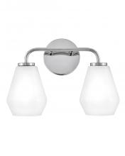 Lark 85502CM - Small Two Light Vanity