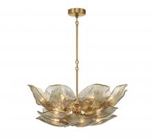 Lib & Co. US 12055-037 - Corato, 16 Light Chandelier, Brushed Brass