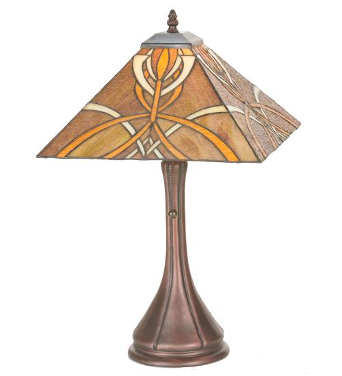 21"H Glasgow Bungalow Table Lamp