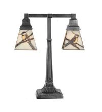 Meyda Blue 107400 - 19.5&#34;H Backyard Friends 2 LT Table Lamp