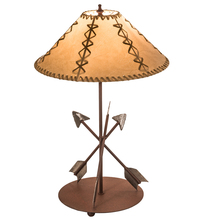Meyda Blue 109374 - 23&#34; High Arrowhead Table Lamp