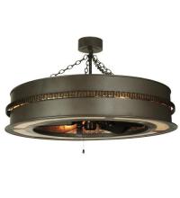 Meyda Blue 110044 - 44&#34;W Golden Forge Chandel-Air