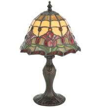 Meyda Blue 112093 - 13.5&#34;H Colonial Tulip Accent Lamp