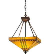 Meyda Blue 112757 - 17&#34; Square Prairie Corn Inverted Pendant